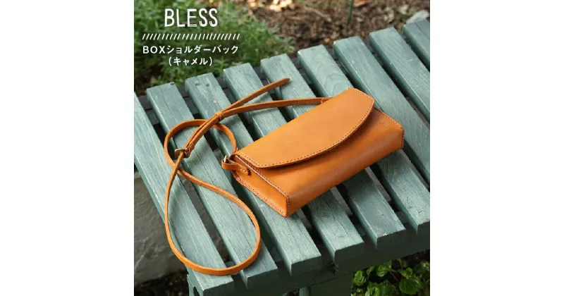 【ふるさと納税】【経年変化を楽しむ本革製品】BOXショルダーバック ≪糸島≫【BLESS】クラフト/革製品/オリジナル/レザー/かばん [AAA022] 142000円 100000円 10万