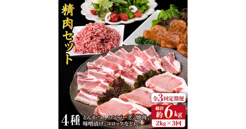 【ふるさと納税】【全3回定期便】豚肉 精肉 セット 2,090g （5〜6人前・4種） 糸島市 / 糸島ミートデリ工房 [ACA205] 糸島豚 49000円