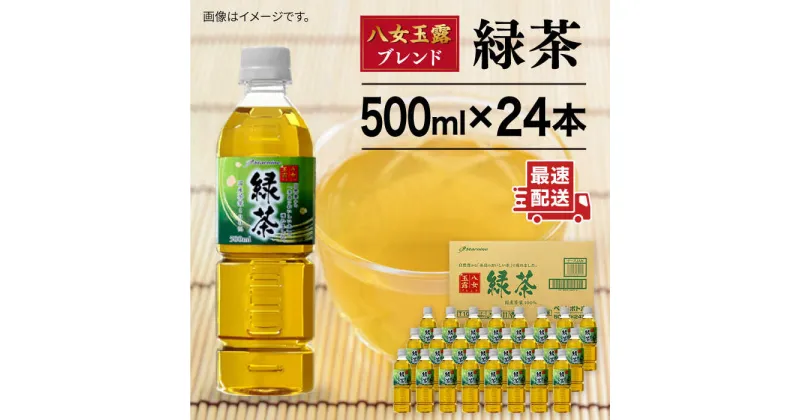 【ふるさと納税】八女 玉露入り 緑茶 500ml × 24本 糸島市 / スターナイン お茶 ペットボトル [ARM004] 8000円 8千円 常温