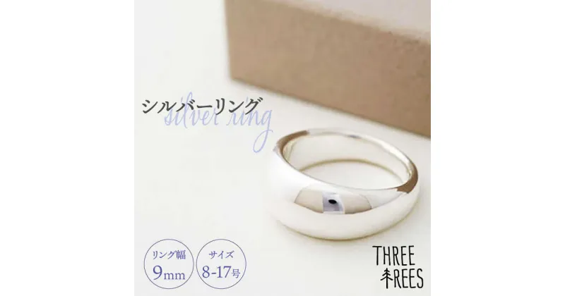 【ふるさと納税】【日常のアクセントに】シルバーリング（LS-01）＜THREE TREES＞那珂川市 アクセサリー ジュエリー リング 指輪 シルバー 贈り物 プレゼント [GBJ001]74000 74000円