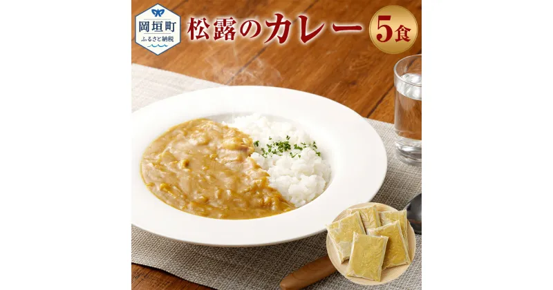 【ふるさと納税】松露のカレー 合計1,500g 5食 5人前 カレー セット 総菜 昔懐かしいカレー ちゃんぽんの松露 ちゃんぽん専門店 開業50年 冷凍 送料無料