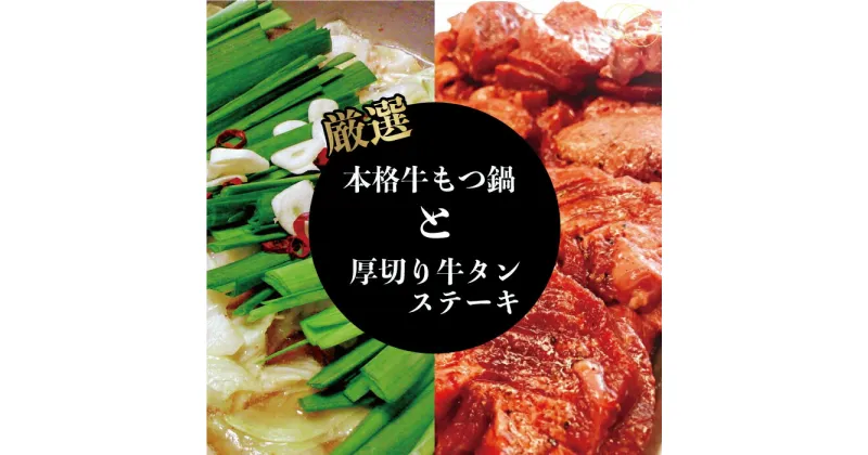 【ふるさと納税】 牛タン 2パック ホルモン鍋 ( 1 ~ 2人前 ) セット 牛もつ鍋 もつ 牛肉 ステーキ 塩 牛タン 塩然 牛タン 肉 冷凍 セット 小分け 惣菜 おかず 調理 おつまみ 父の日 ホルモン 鍋 ミートミーツ やきにくのにしもと