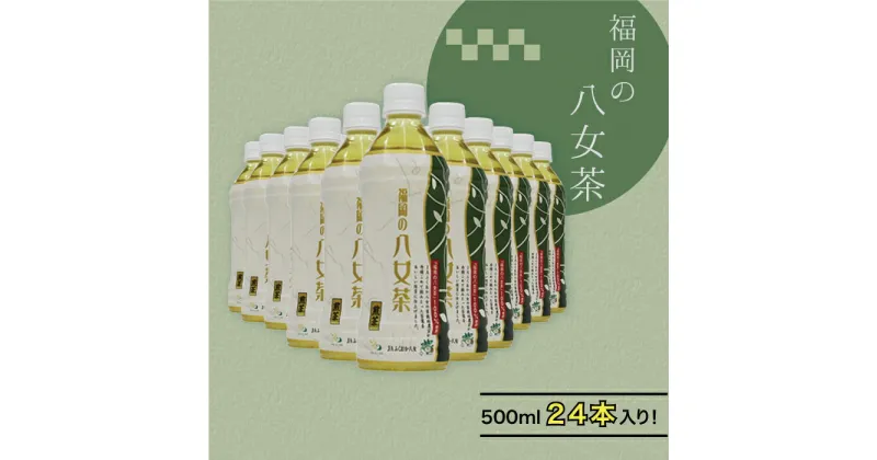 【ふるさと納税】福岡の 八女茶 ペットボトル 500ml×24本入り 八女茶 計24本 greentea 500ml 水分補給 お茶 ソフトドリンク 飲料 飲み物 備蓄 送料無料 2K1