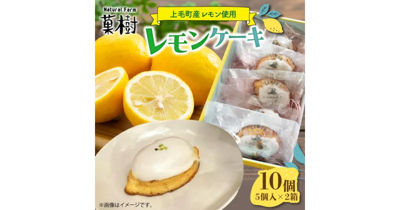 【ふるさと納税】【ナチュラルファーム菓樹】 レモンケーキ 10個（5個入×2箱）～上毛町産レモン使用～